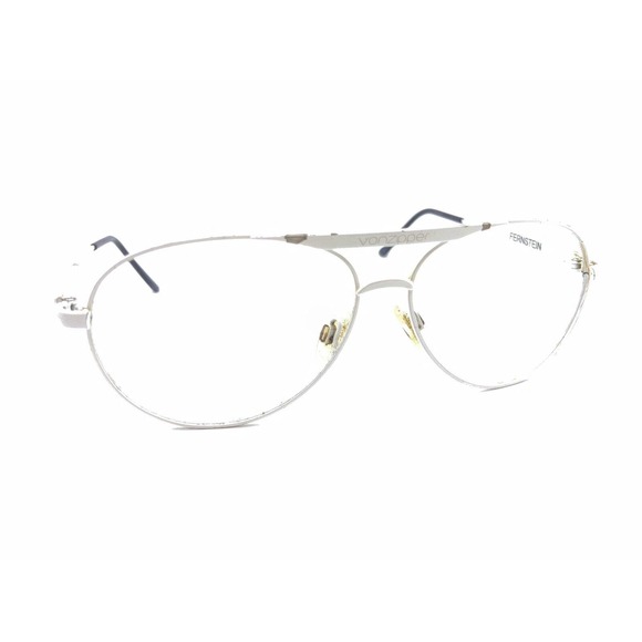 Von Zipper Fernstein White Aviator Sunglasses Frames 140 Designer Men Women - Picture 1 of 12